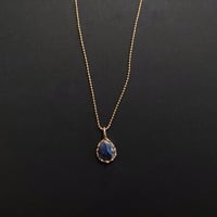 20N6 Silver(K18Gp) Necklace (Sapphire)