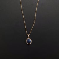 20N6 Silver(K18Gp) Necklace (Sapphire)