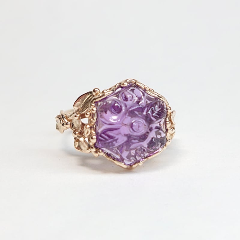 3R23 K10 Ring (Amethyst) | la luce del sole