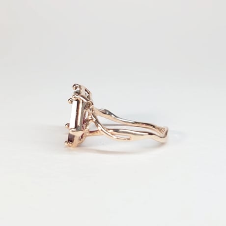 21R65 K10 Ring (Watermelon Tourmaline)