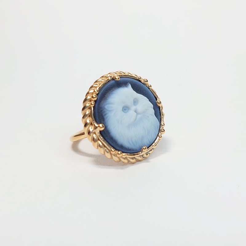 4P25 SV(K18) Ear Cuff (Cameo/Agate) | la luce d