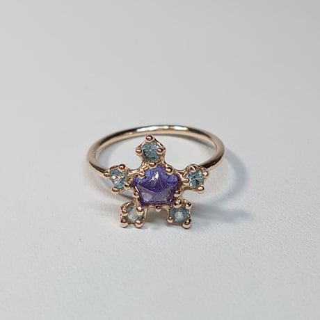 21R92 K10 Ring (Tanzanite)