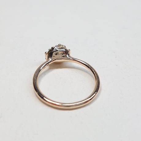 22R45 K10 Ring (Tourmaline cats eye)