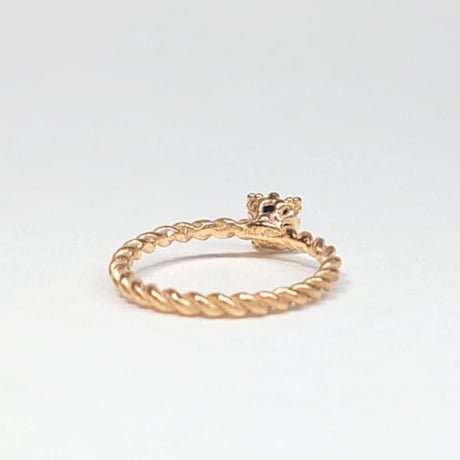 3R43 Silver(K18Gp) Ring (Onyx)