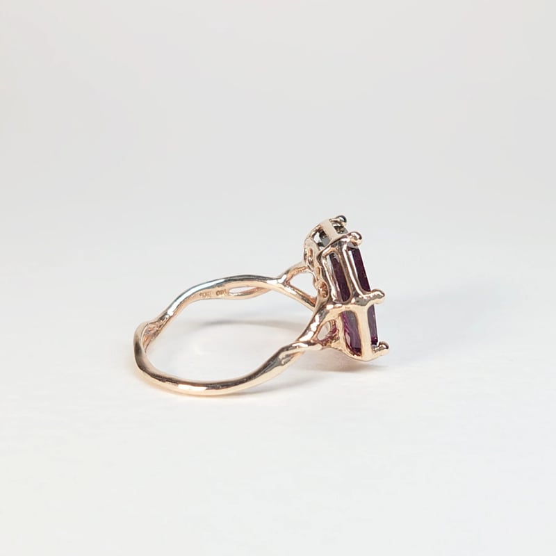 21R65 K10 Ring (Watermelon Tourmaline) | la luc