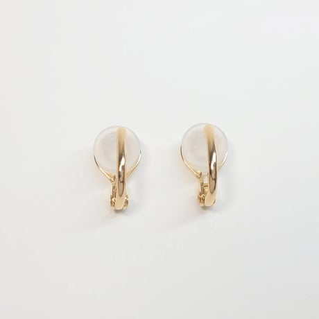 PE-F/18 Silver(K18) Earrings(フープイヤリング)