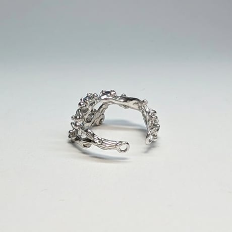 E621 Silver Ear cuffs (Stardust)