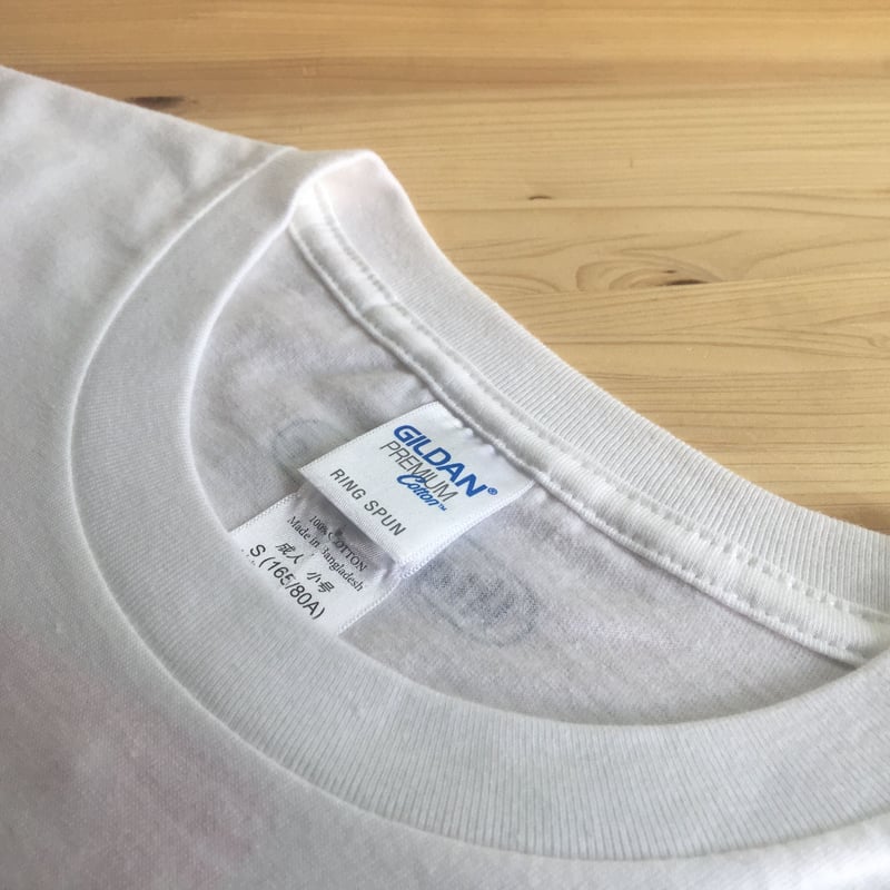 alldayproject Tシャツ Abstract Hand-Printed Oversized Stitched Crew Neck T-shirt