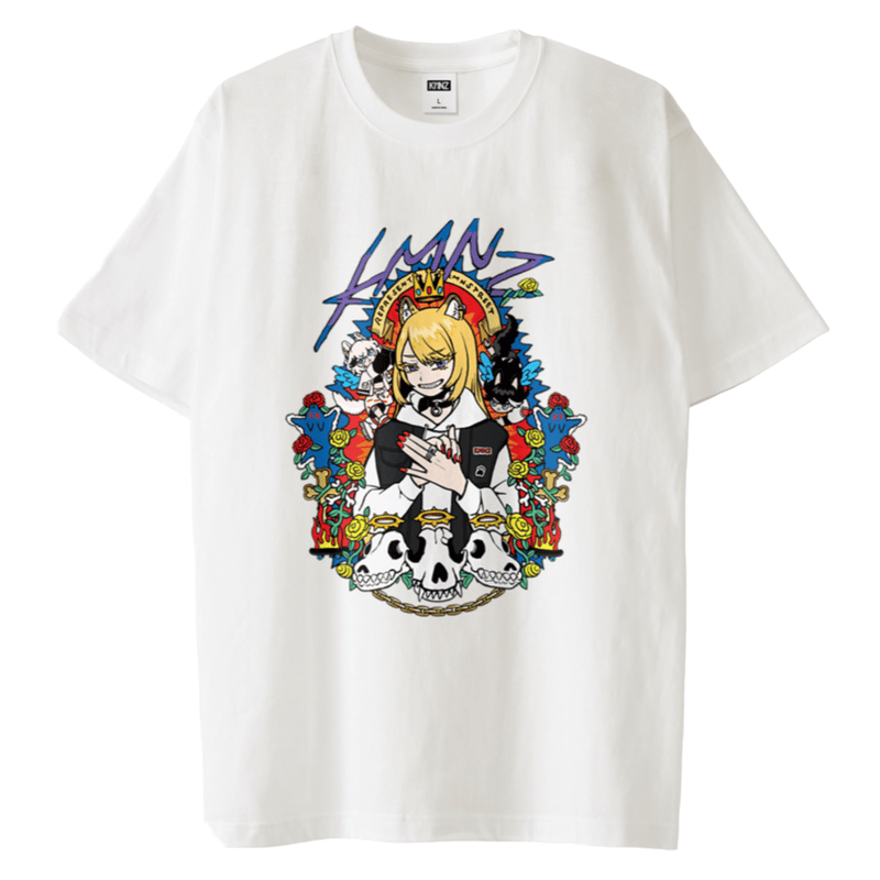 KMN T WHITE - DROPS Lサイズ KMNZ Tシャツ KMN T WHITE - DROPS Lサイズ KMNZ Tシャツ - メルカリ