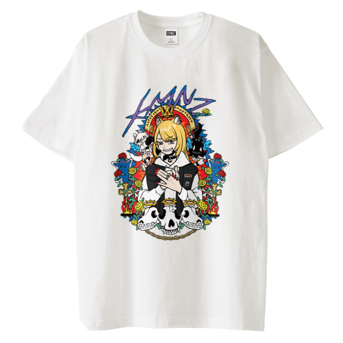 KMN T WHITE - DROPS Lサイズ KMNZ Tシャツ KMNT WHITE - DEBUT | KMNSUPPLY