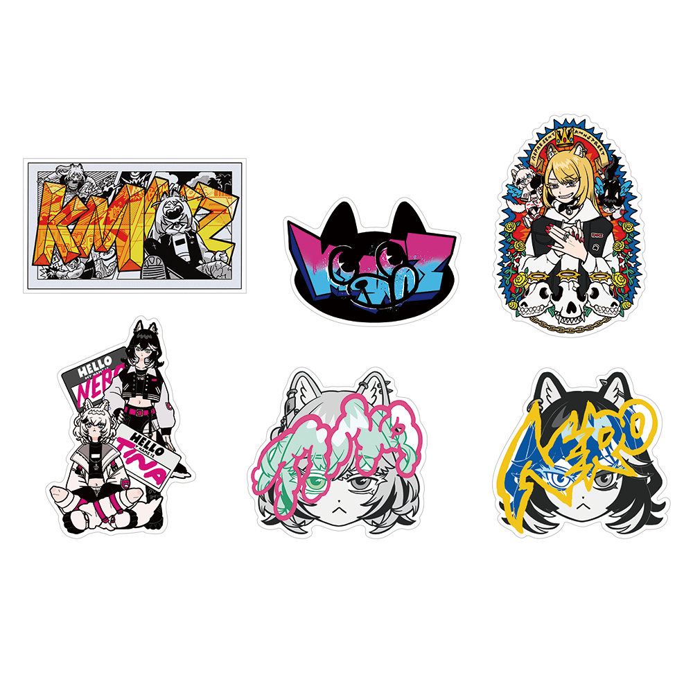 KMNZ Remix cd ステッカー KMNPACK 2024 DEBUT COLLECTION | KMNSUPPLY
