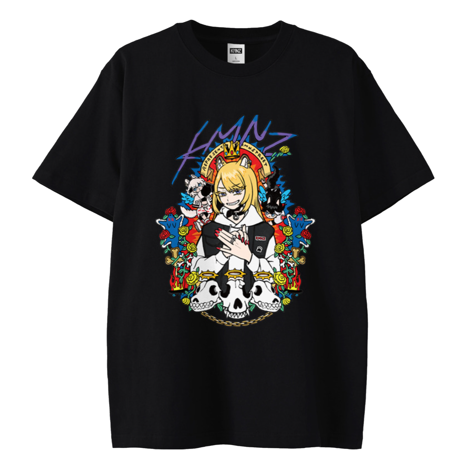 KMNZ Tシャツ KMNT BLACK - DEBUT XLサイズ KMNZ 「KMN T」 – REALITY