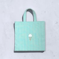 Green☺︎ページ　ヌビバッグ小 やさしい色のヌビバッグ | Pon pon mom