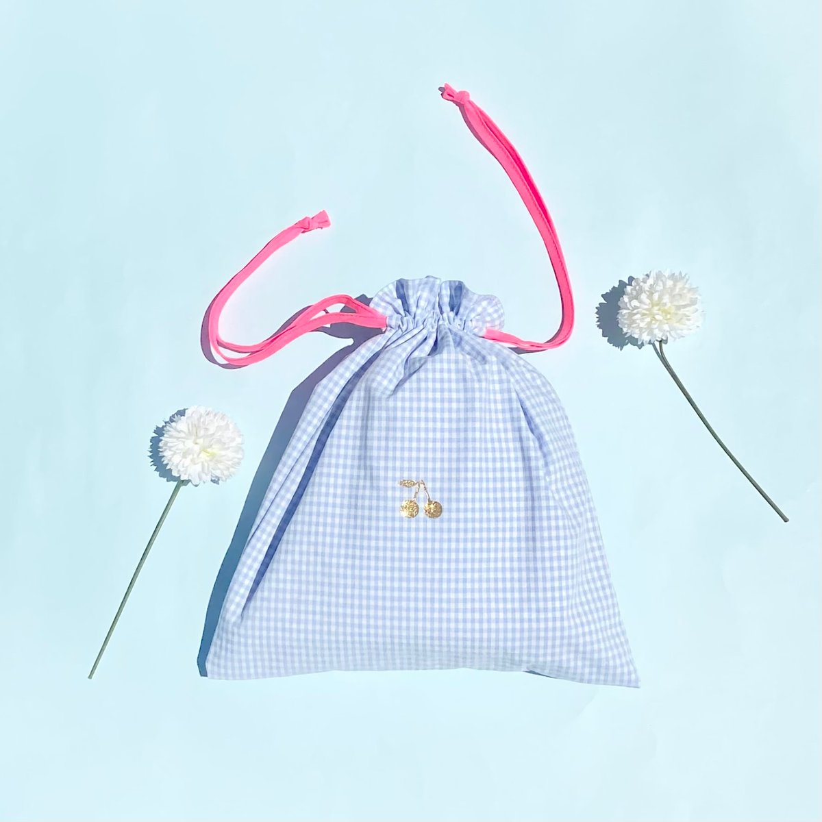 3点セット【さくらんぼ】入園・入学グッズ | Pon pon mom