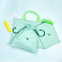 サイズが変更できる！】入園・入学グッズ （いちご）3点セット