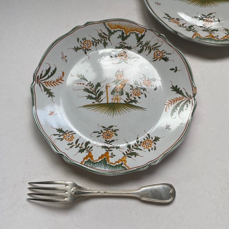 1920年代 マリコルヌ エミール・テシエ ディナープレート