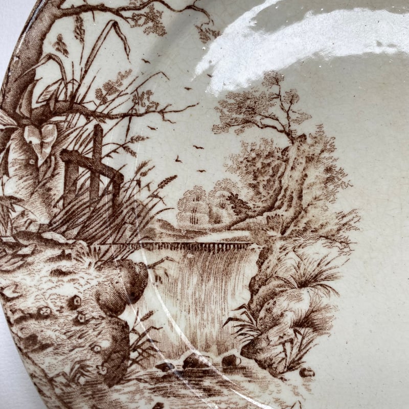 19世紀後半 イギリス製 J.H.デイヴィス カスケード デザート