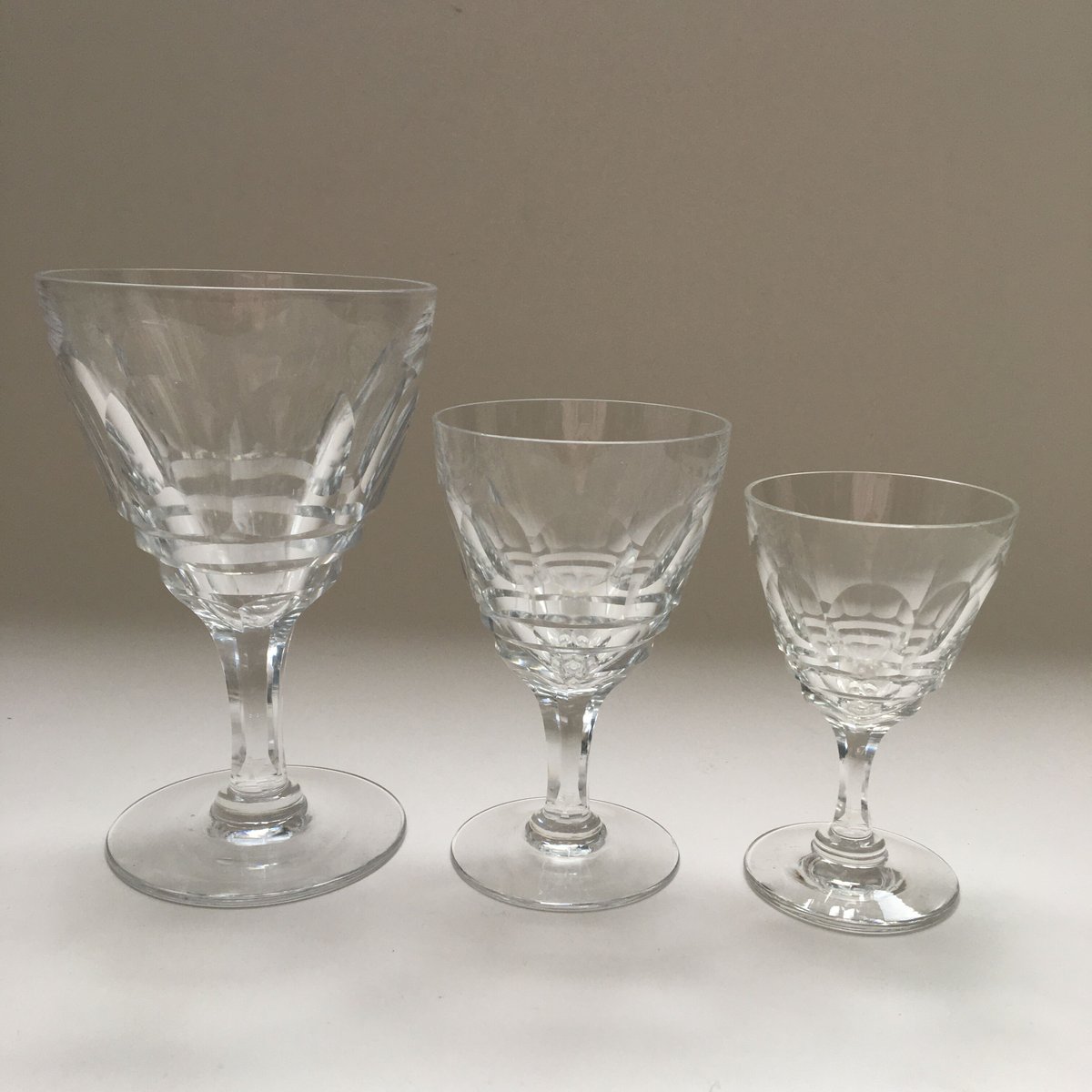 1950年代 クリスタル リキュール・グラス 2点セット | campagne à