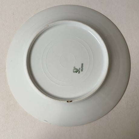 1900年代　リモージュ　J.B.T et cie 　ベルポー　デザート・プレート　リラとブール・ド・ネージュ柄　1−１２