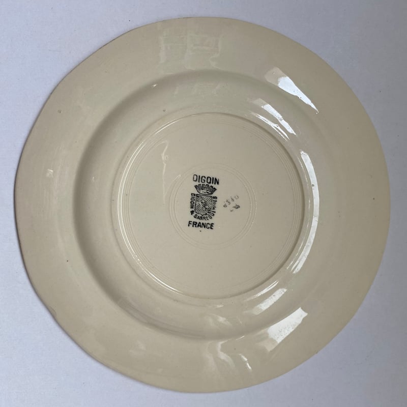 1920年代 ディゴワン・サルグミンヌ 9145 ディナープレート