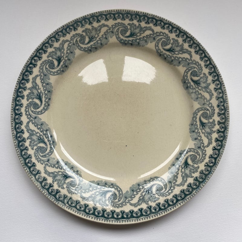 エミールブルジョワ 深皿 ディナープレート フランス アンティーク