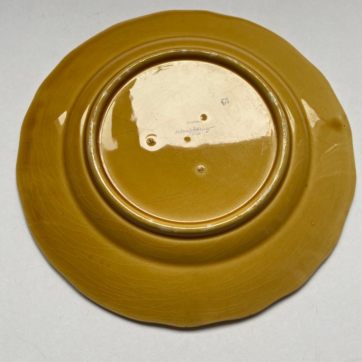 サルグミンヌ バルボティーヌ 蘭 プレート 皿 フランス