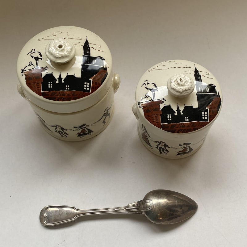 フランス アンティーク サルグミンヌ アルザス テリーヌポット キャニスター フランス アンティーク サルグミンヌ アルザス テリーヌポット