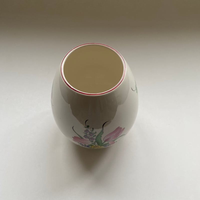 アンティーク　花瓶　リュネヴィル　ポリクローム アンティーク 花瓶 リュネヴィル ポリクローム