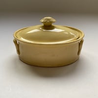 19世紀　サルグミンヌ　耐熱陶器　テリーヌ　ジョーヌ・イヴォワール