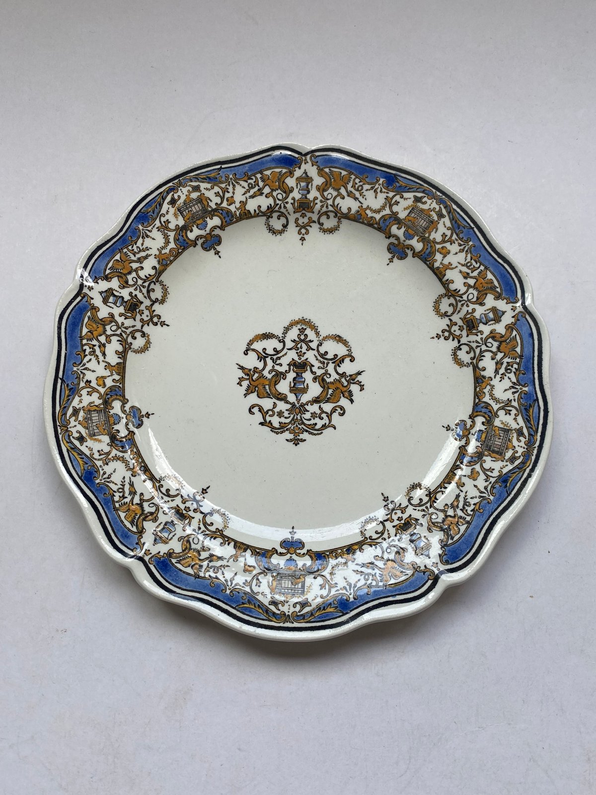 最終価格 1800年代ジアン手書き アンティーくスクエア ラスト一点 最終