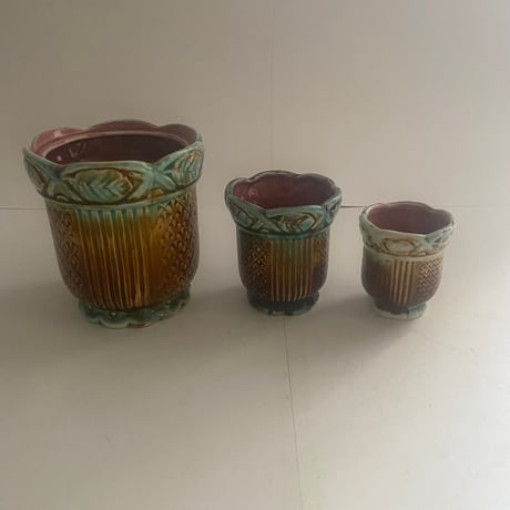 20世紀前半　オナン　ポとプラットー4点セット　バルボティーヌ