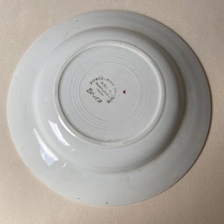 1920年代　HBCM   ベアルン　スープ・プレート　1-6