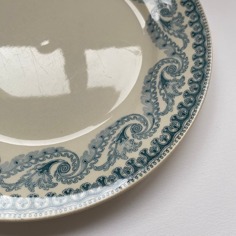 19世紀後半 エミール・ブルジョワ グラン・デポ ディナープレート