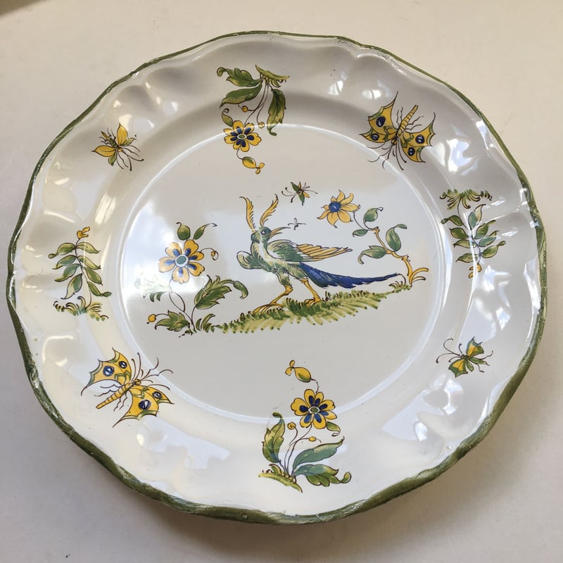 20世紀後半 ヴァラージュ ディナープレート フェニックス柄 2点セット