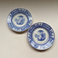 20世紀前半　イギリス製　T・メイヤー　カノヴァ　デザートプレート　磁器　Bランク　2点セット
