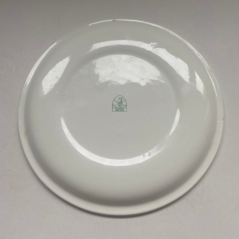 20世紀中期 サラン ディナー・プレート ロレーヌ地方の町 1-5