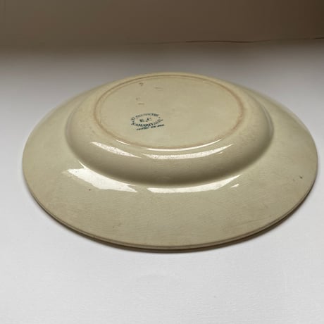 19世紀後半　ロンシャン　サマリテーヌ　プラロン　29cm　田舎の風景柄
