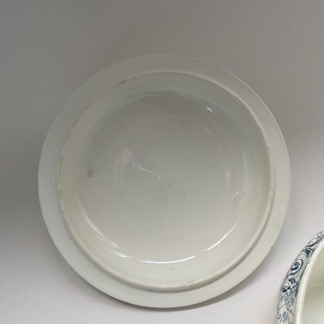 １９世紀後半　リュネヴィル  シャス　スーピエール　動物柄