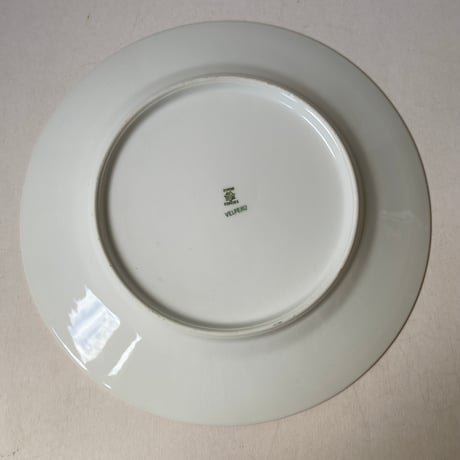 1900年代　リモージュ　J.B.T et cie　ベルポー　ディナー・プレート　リラとブール・ド・ネージュ柄　1−１２