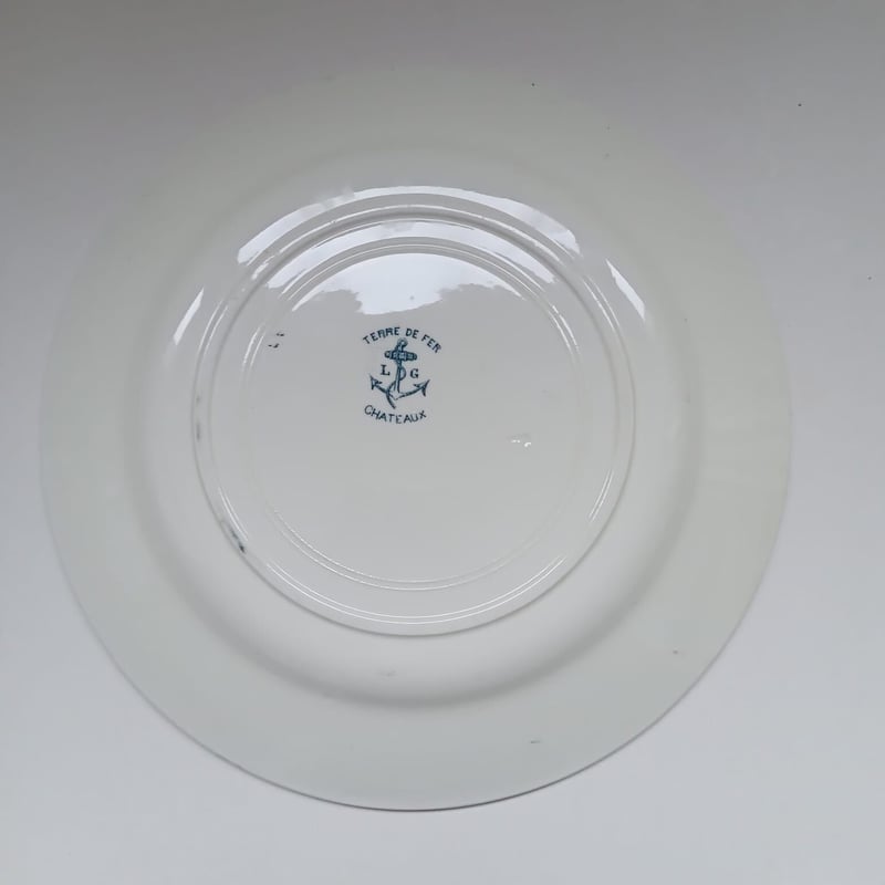 フランスアンティーク クレールフォンテーヌ ディナー＆スープ フランスアンティーク クレールフォンテーヌ ディナー＆スープ