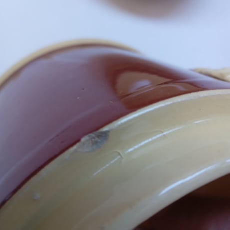 １９世紀後半　サルグミンヌ　テリーヌ　マロン色　Lサイズ