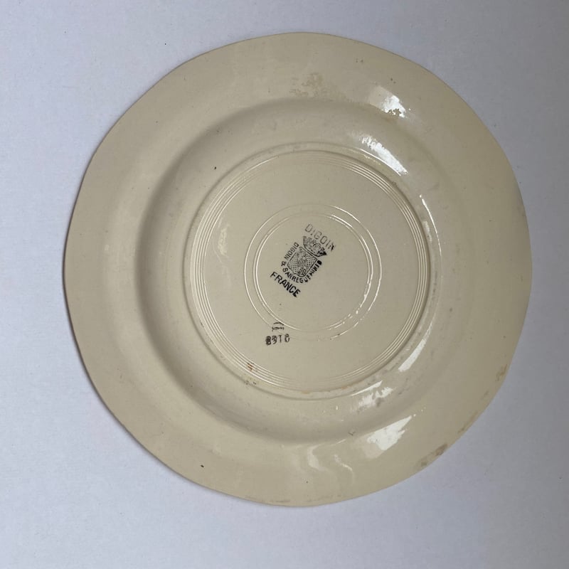 1920年代 ディゴワン・サルグミンヌ 9145 ディナープレート