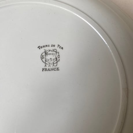 １９世紀　ショワジー・ル・ロワ　プラ・クル　白い陶器