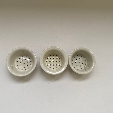 20世紀後半　ポ・パソワール　生成の陶器　3点セット
