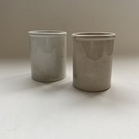 １９世紀　ショワジー・ル・ロワ　陶器ボトル　１ー２