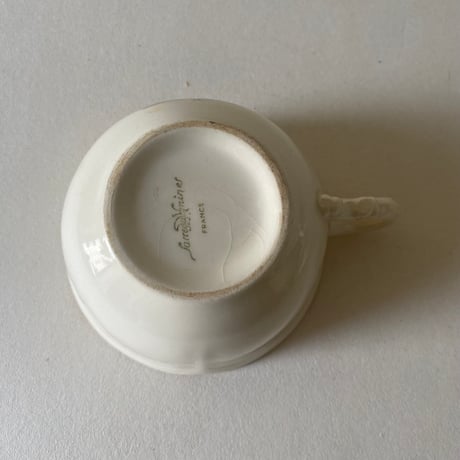 C　１９２０年代　 サルグミンヌ　デジュネ　タス・エ・スータス　アルザス　コウノトリ柄