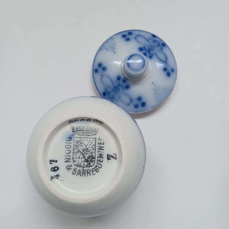 boch DIGOIN Sarreguemines サキソニー柄セット