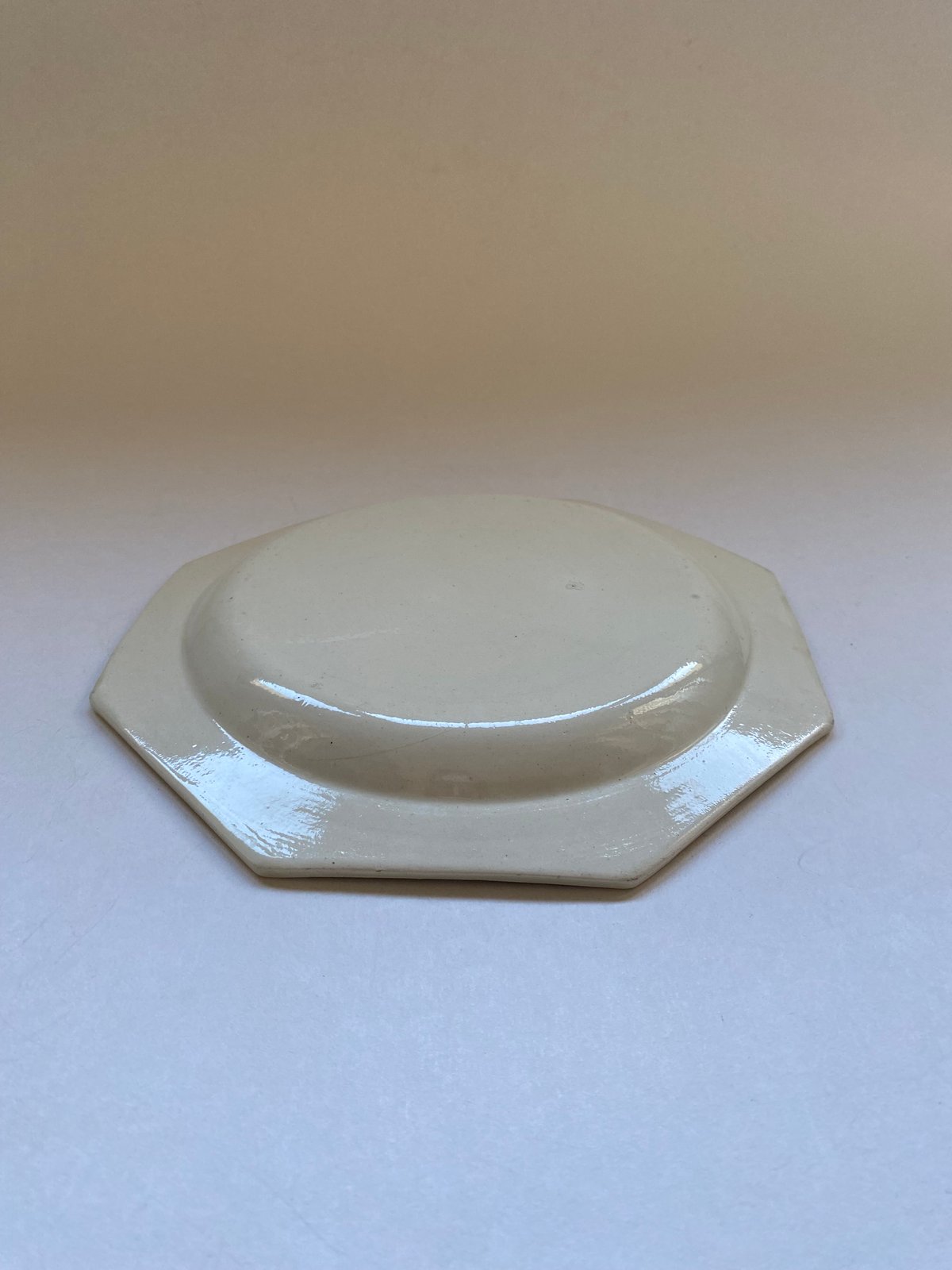 19世紀前半 クレールフォンテーヌ？ デザートプレート オクトゴナル 他