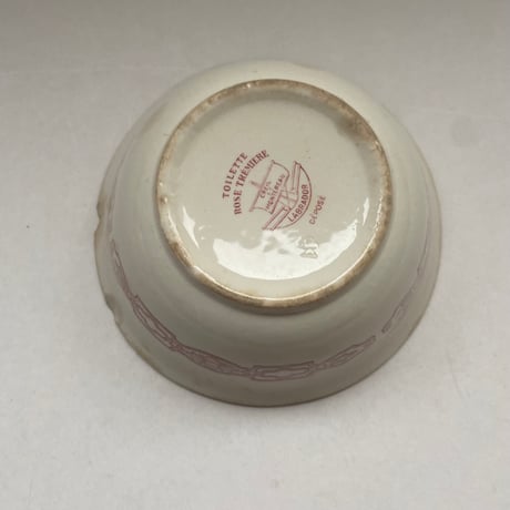 19世紀　クレイユ・エ・モントロー　プリュニエ柄　泡立て器　Bランク　2点セット