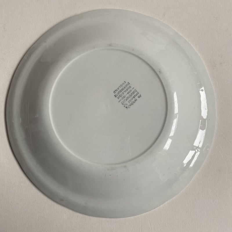 ポプラ DAVENPORT Burleigh窯 レリーフ皿 4枚 ポプラ DAVENPORT Burleigh窯 レリーフ皿 4枚 バーレイ